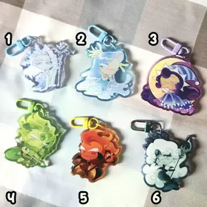 Cookie Run Kingdom Legendary Character Keychain, Chibi Anime Keyring - Anime Hot Pendant, Cute Keyring Accessory, Fun Charm For Backpack Or Purse | High Quality and Customer Favorite Items