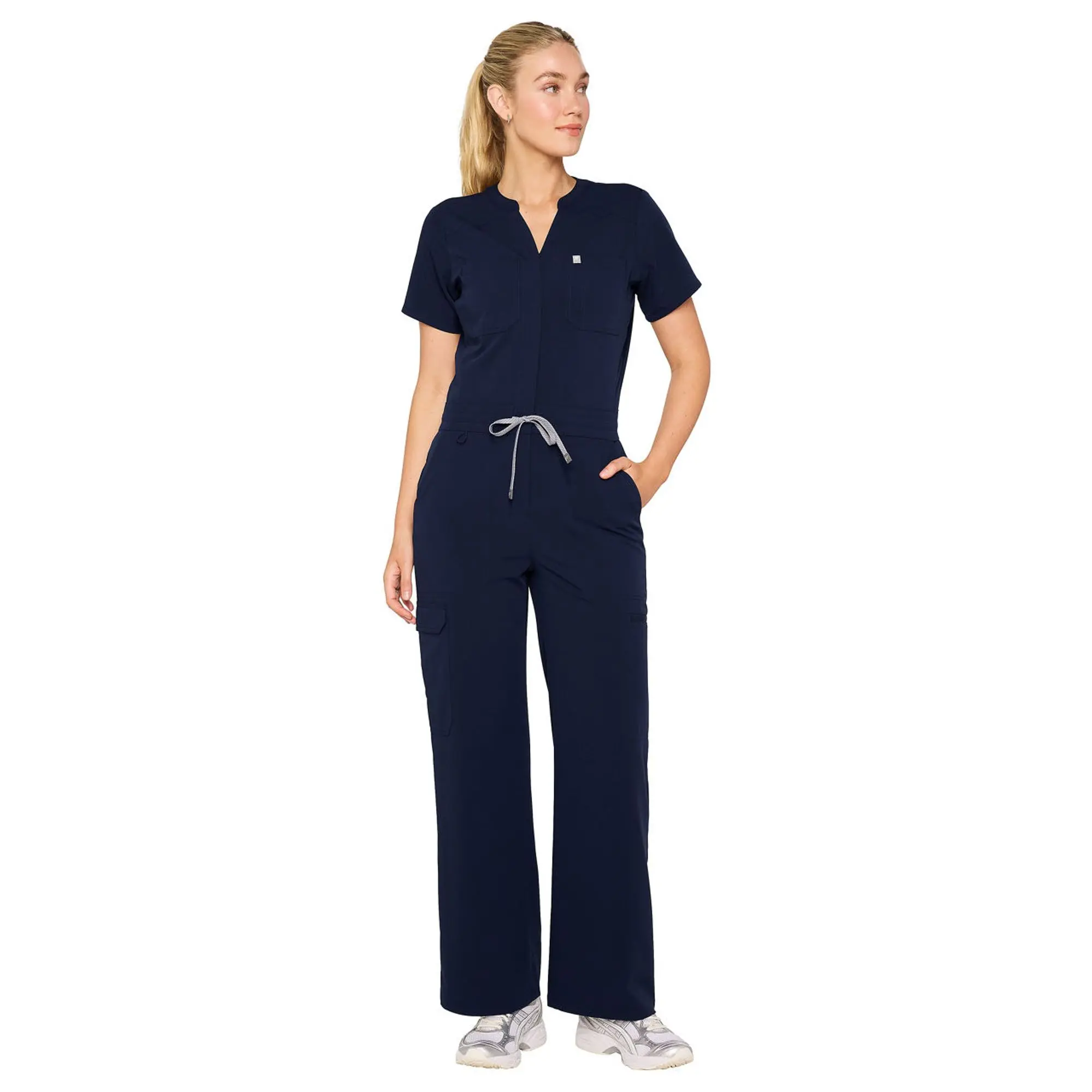 Fabletics Empower Wide Leg Scrub Jumpsuit