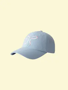 Bow Baseball Cap Adjustable Hat Unisex Classic Style Casual Fashion Accessory, Face Covering Small Look, Easy Grip Daily Atmosphere, Sports Leisure Fashion