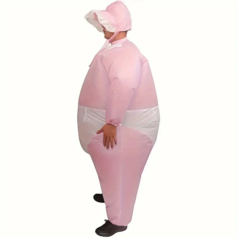 Adult version of giant baby inflatable suit for men and women, suitable for family parent-child interaction