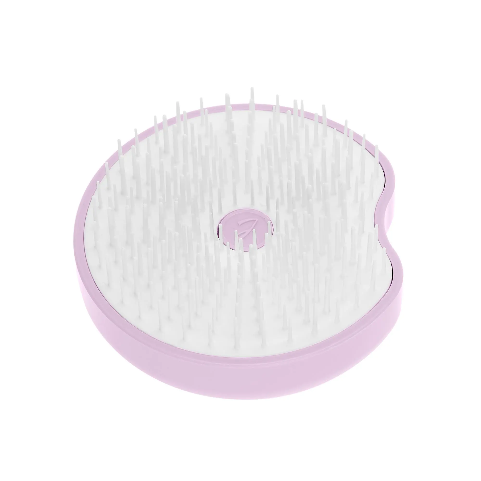 Janeke Compact Hairbrush With Mirror - Pink - 1 Pc Hair Brush