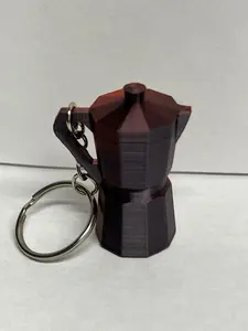 Miniature Coffee Pot Keychain