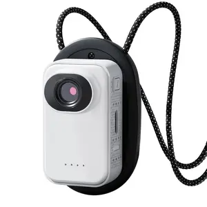 Prime Mini Wearable Portable Action Camera - Manual Digital, 1080P HD, 130° Wide Angle, Magnetic Clip, 1.47in IPS Screen, Built-In Mic, Type-C Rechargeable, 128GB Micro SD Card Supported, Non-Water Resistant, Portable Body Cam for Sports, Travel, Wearable