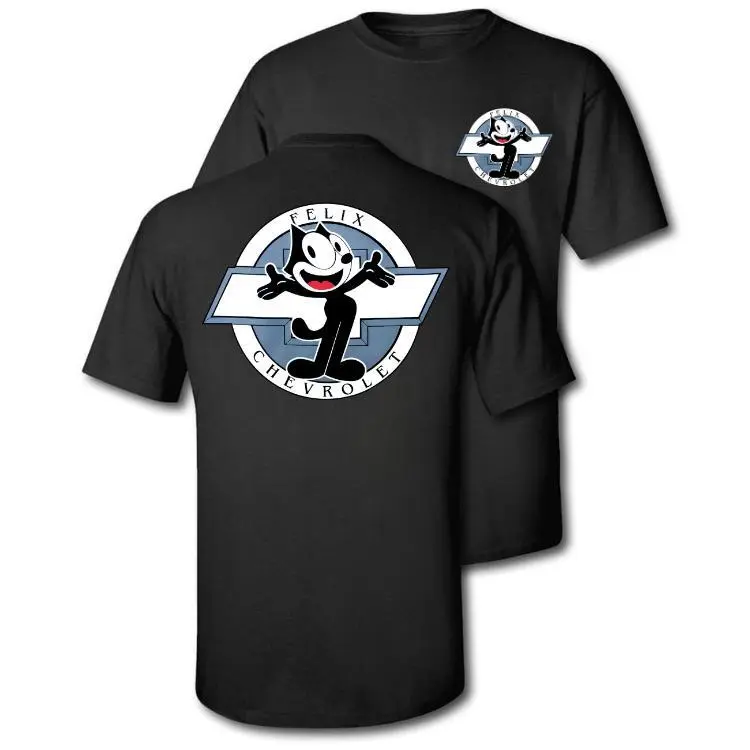 Chevrolet Felix The Cat Logo T-Shirts