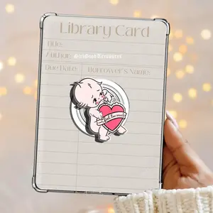 Kewpie Baby Feel Too Much Crying Baby Magnetic Pop Socket Love Heart Baby Doll Kindle Grip Cute Adorable Lovely MagSafe Phone Grip Cute Love Phone Holder, Kawaii Gift for Phone or Kindle Lovers Magnetic Pop Socket Phone Grip Kindle Grip Popsocket
