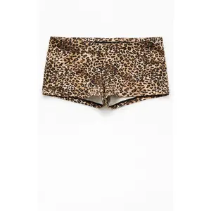 John Galt Women's Leopard Boxer Boyshorts