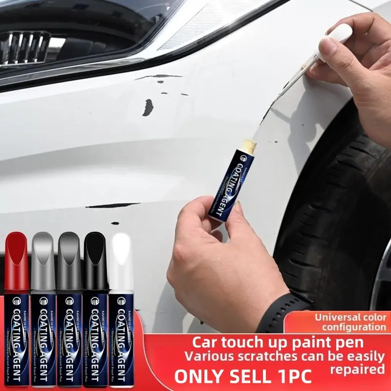 Car Scratch Repair Magic Pen, Car Scratch Remover, Scratch Removal Pen, Quick Fix Solution for Multiple Car Models, Harmless to Humans, Essential Car Care Tool