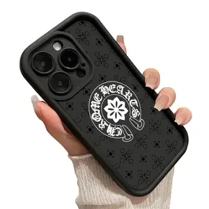 Simple and delicate linear floral patterns Phone Case for iPhone 17 AIR 17 PRO 16 PRO 15  PRO MAX  14 PLUS 13 PRO 12 11 PRO XS MAX X XR Plus Shockproof Protective Cover Full Protection Anti-Drop, Tpu