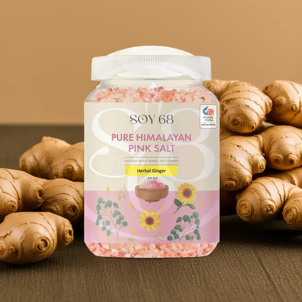 Bath Soak: PURE HIMALAYAN PINK SALT (0.5 Gal/Jar)