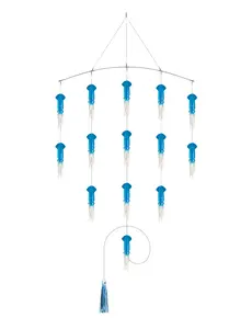 BLUEWING 36" Fishing Spreader Bar with 6in/9in Soft Squid and Big Game Trolling Lure