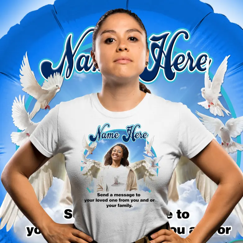 Custom Memorial Balloon Release T-Shirts