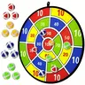 Random Color Sticky Ball & Darts Board Set, 1 Set Indoor Outdoor Toys, Parent-child Interaction, Birthday Gift, Party Game Supplies, Dart Boards, Dartboard, Darts Gear