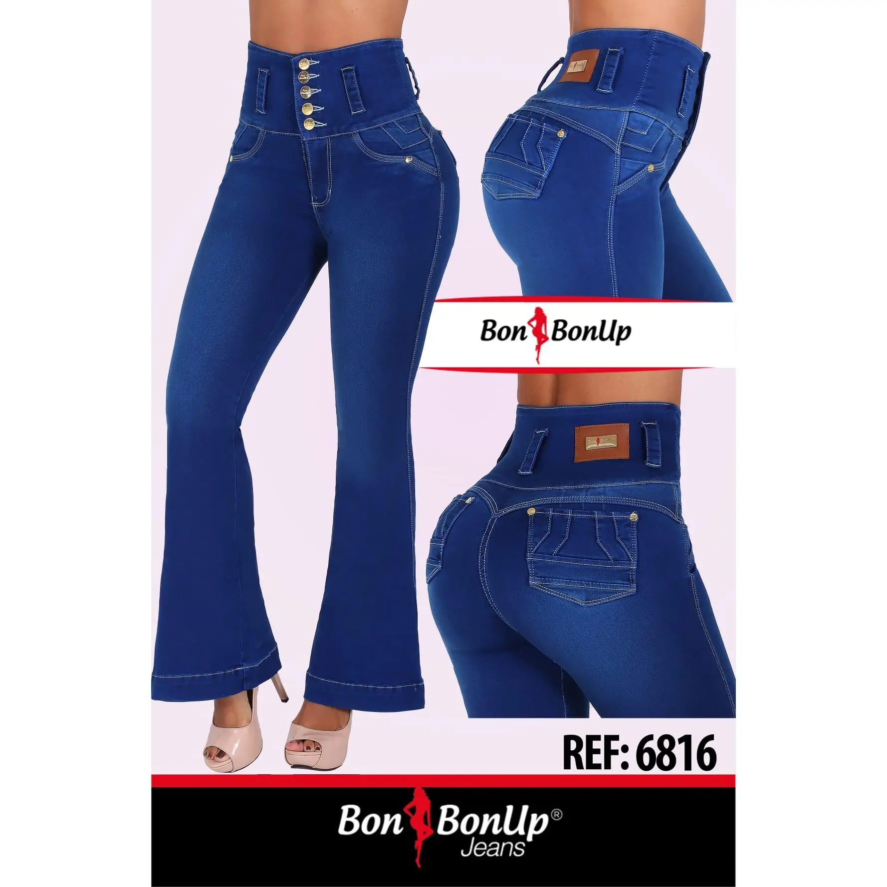 BUTT-LIFT JEANS BY BON BON UP