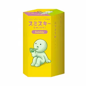 COONG | Smiski Mini Figures – Sunday Series | Glow in the Dark Cute Kawaii Collectible | Blind Box Standing Figure | Desk, Shelf & Room Decor | Stick-On Decorative Toy | Perfect Gift for Cute Toy Lovers