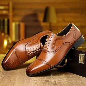 Business Casual Shoes, Men's Shoes, Formal Attire, Weddings, Hairdressers, Tricolor Men's Shoes, Men's Derby Shoes Father's Day Gifts Footwear Boy Closed Rubber