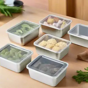 Stackable Stainless Steel Meal Prep Containers
