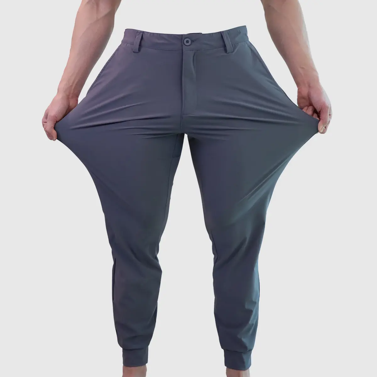 YSENTO Men's Golf Joggers Pants with 4 Pockets Slim Fit Stretch Sweatpants Running Travel Dress Work Casual Pants for Men Breathable Sports Trousers