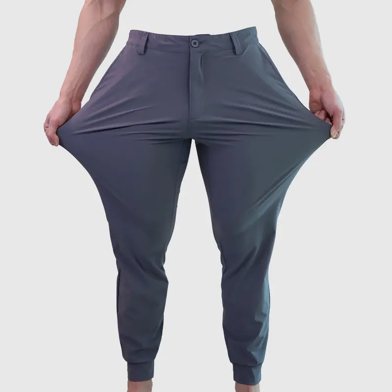 YSENTO Men's Golf Joggers Pants with 4 Pockets Slim Fit Stretch Sweatpants Running Travel Dress Work Casual Pants for Men Breathable Sports Trousers