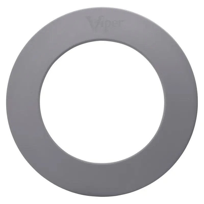 Grey Dartboard Surround Wall Protector, 1-Inch Thick Polyshield Foam with Tool-Free Compression Fit for Regulation Size 17.75" Boards, One-Inch Thickness