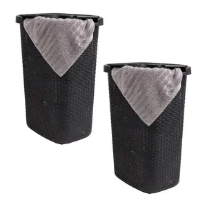 Mind Reader Basket Collection, Slim Laundry Ham per, S/2