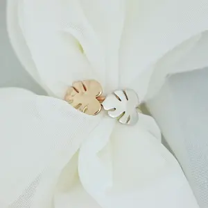 Monstera Ring | Plant Lover's Ring | Water safe Hypoallergenic Non- Tarnish Lifetime Warranty