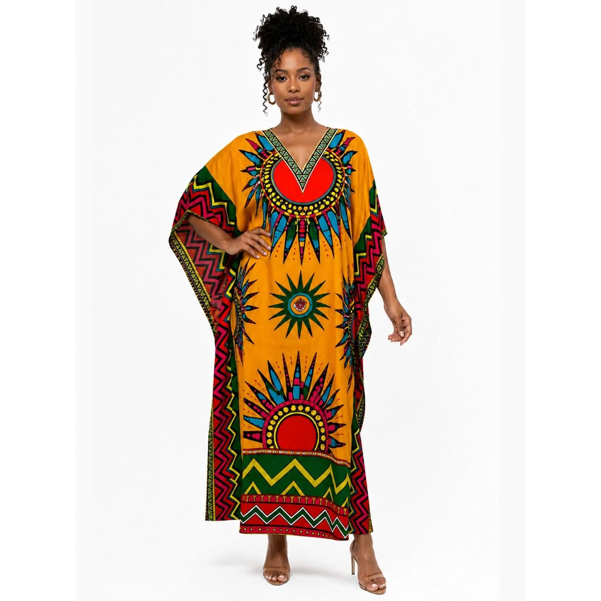 Microfiber Maxi Caftan – Studio EY