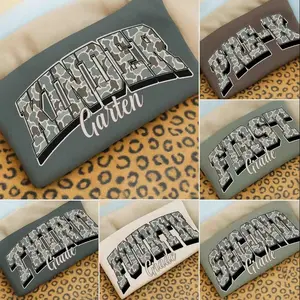 Retro Back to School Boys Old Camo TShirt Bundle, Kindergarten Design, First Day Shirt, Pre-K to Third Grade Shirt,School Boy Shirt