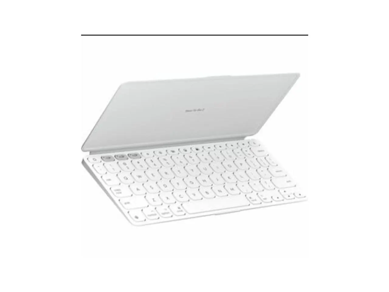 Logitech KEYS-to-GO 2 Portable Bluetooth Tablet Keyboard, Built-in Cover, - PALE GREY - APPLE