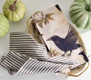 Cozy Cottage by Liz Marie Halloween Tea Towel Set