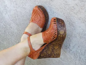 High heel huarache - Mexican huarache - Mexican sandal