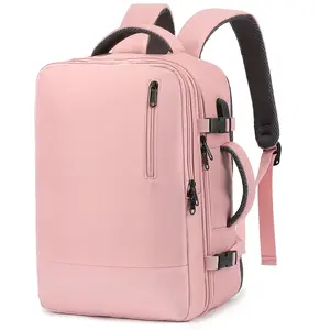 Travel Laptop Backpack, Business Anti Theft Slim Sturdy Laptops Backpack Personal Item Bag, Water Resistant College School Computer Bag Gift for Men & Women Fits 15.6 Inch Notebook