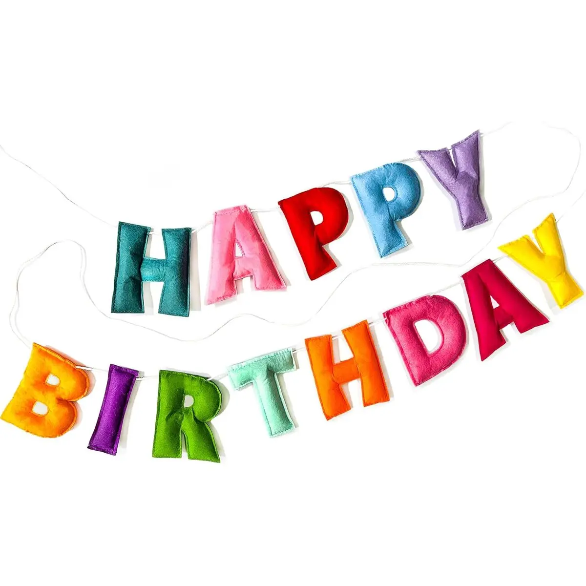 Colorful Happy Birthday Banner