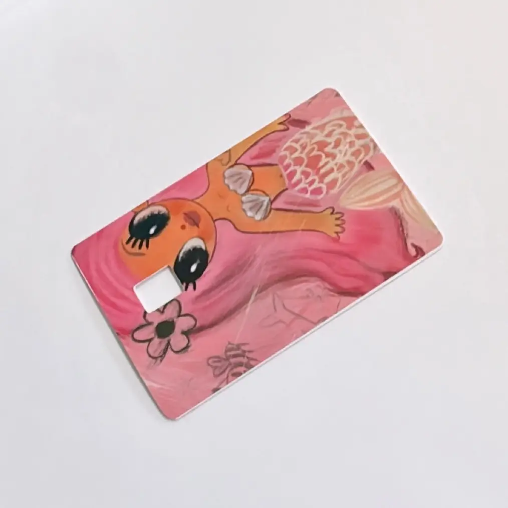 Bichota Mermaid Pink - CC Skin - CC Sticker - Waterproof - Glossy Finish
