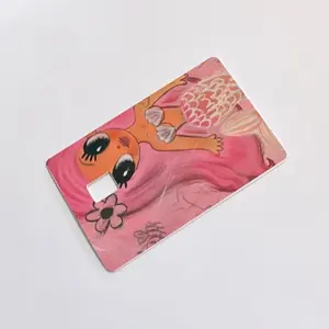 Bichota Mermaid Pink - CC Skin - CC Sticker - Waterproof - Glossy Finish