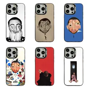 Abstract Mac Miller Phone Case Surreal Album Art Print Shockproof Cover Compatible for iPhone 17 Promax 16 15 14 13 12 11 and for Samsung S21-S25 Perfect Gift for Music Fans