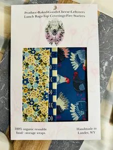 Beeswax Food Wrap Starter Set- (Chicks)