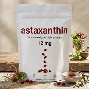 120 Softgels Astaxanthin 12mg - Supports Eye Health and Joint Health