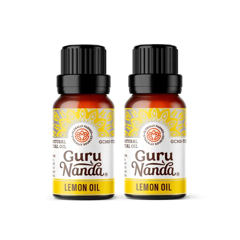 Lemon Essential Oil (2-Pack) Wellness Aromatherapy