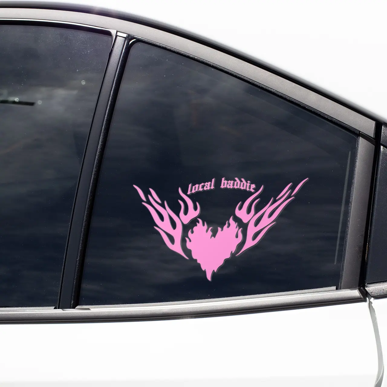 Local Baddie Vinyl Car Decal, Car accessories, Bumper Sticker, Laptop Decal, Birthday Gift, New Driver Gift