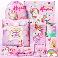 D、11 PCS Luminous Blanket Gift Basket