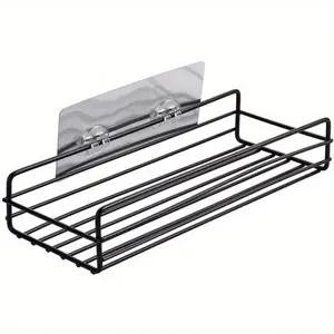 Bathroom shelf, kitchen storage shelf, iron shower storage shelf, shampoo rack, used for storage in bathrooms and kitchens, suspended shelf, Bathroom Organizing Accessories