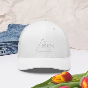 Prism Embroidered Trucker Cap - Bicolored