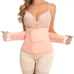 Postpartum Belly Band Abdominal Binder Post Surgery Abdominal Support Girdle Tummy Tuck Compression Wrap Waist Trainer Maternity Support Belt Ideal for Birthday Christmas Gifts