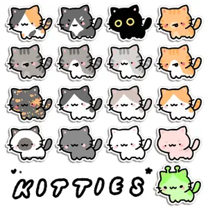 Cat Pattern Stickers