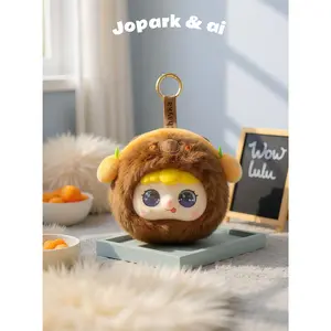 Trendy Backpack Charm AI Plush Pendant Ages 6+, Mini Smart Voice Interactive Talking Doll, Early Education Learning Companion Soft Stuffed Decor, Surprise Blind Box Holiday Gift for Kids