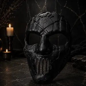 Sleep Token Inspired IV Cosplay Mask, DIY 3D Printed Paintable Cosplay Accessory