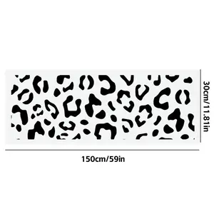 Leopard Print Car Decals Auto Stickers Waterproof DIY Decorative Auto Accessories Vinyl Sticker for Car Rear View Mirror Windows