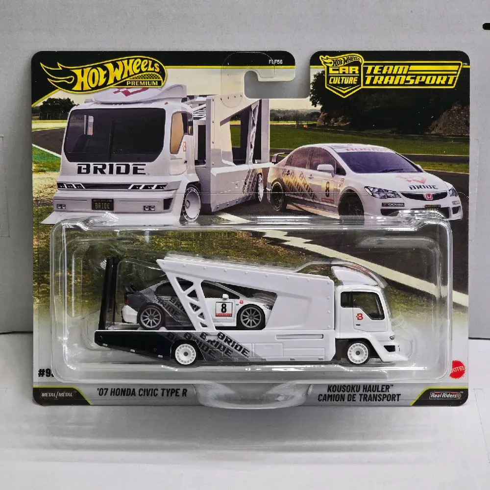 Hot Wheels Team Transport '07 Honda Civic Type R & Kousoku Hauler # 93