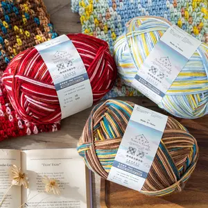 Magic Cube  Digital Jacquard Scarf Yarn 2 pack