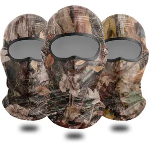 Unisex Outdoor Balaclava, Camouflage Balaclava, Balaclava Ski Mask, Breathable Full Face Mask, Outdoor Sports Face Cover for Hiking & Cycling